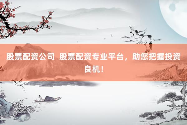 股票配资公司  股票配资专业平台，助您把握投资良机！
